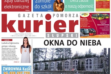 Kurier Słupski nr 25/2015 Wywiad „Mama gotuje dla smoka”