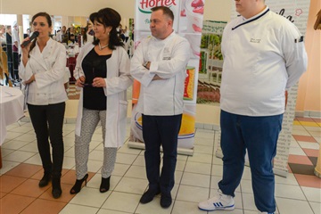 VII Kulinarny Puchar Regionu organizowany przez Centrum Kształcenia Praktycznego - przewodnicząca jury