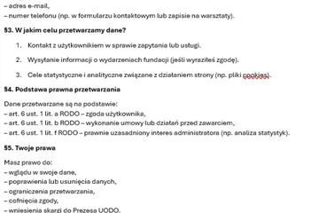 Polityka prywatności